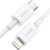 Baseus Superior CATLYS-B02 kabel USB-C PD / Apple Lightning 20W / 1,5m / bílý