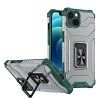 Crystal Ring Case pouzdro / kryt se stojánkem pro iPhone 13 Mini, zelená