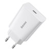 Baseus nabíječka CCFS-SN02 USB-C PD / QC / 20W / 3A white / bílá