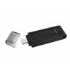 Kingston DT70/128GB USB-C 3.2 Flash disk 128GB černý