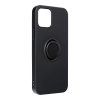 Silicone RING 3v1 pouzdro / kryt pro Apple iPhone 12 / iPhone 12 PRO, černá