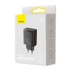 Baseus nabíječka CCXJ-E01 2x USB + USB-C PD / QC / 30W / 3A black / černá