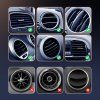 UGreen LP290 držák do mřížky ventilátoru magnetický černá / stříbrná