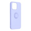 Silicone RING Case pouzdro 3v1 pro Apple iPhone 13 PRO (6,1") violet