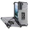 Crystal Ring Case pouzdro / kryt se stojánkem pro Samsung Galaxy S21+ černá