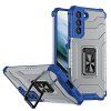 Crystal Ring Case pouzdro / kryt se stojánkem pro Samsung Galaxy S21+ modrá