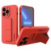 Wozinsky Kickstand Case pouzdro / kryt s opěrkou 3v1 pro Apple iPhone 12 PRO (6,1") red