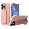 Wozinsky Kickstand Case pouzdro / kryt s opěrkou 3v1 pro Apple iPhone 12 PRO (6,1") pink
