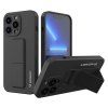Wozinsky Kickstand silikonové pouzdro, kryt se stojánkem pro Apple iPhone 13 Mini, černá