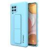 Wozinsky Kickstand Case pouzdro / kryt s opěrkou 3v1 pro Samsung Galaxy A22 4G light blue