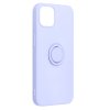 Silicone RING Case pouzdro 3v1 pro Apple iPhone 14 Plus (6,7") violet