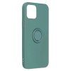 Silicone RING 3v1 pouzdro / kryt pro Apple iPhone 14 Plus, zelená