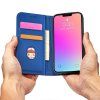 Knížkové pouzdro Smart Card pro Apple iPhone 13 Mini, modrá