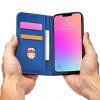 Knížkové pouzdro Smart Card pro Apple iPhone 14 PRO MAX, modrá