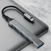 Dudao A16T HUB / rozbočovač USB-C / 4x USB (3x USB 2.0 / 1x USB 3.0)