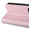 Knížkové pouzdro Smart Strap pro Apple iPhone 14 PRO MAX, růžová