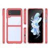 Outer Space case pouzdro / kryt pro Samsung Galaxy Z Flip 3 clear / red