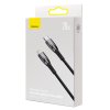 Baseus Glimmer CADH000101 kabel USB-C PD / Apple Lightning 2m / 20W černý