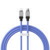 Baseus CoolPlay CAKW000003 kabel USB-C PD / Apple Lightning 1m / 20W modrý
