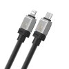 Baseus CoolPlay CAKW000101 kabel USB-C PD / Apple Lightning 2m / 20W černý