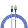 Baseus CoolPlay CAKW000103 kabel USB-C PD / Apple Lightning 2m / 20W modrý