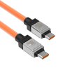 Baseus CoolPlay CAKW000207 kabel USB-C PD / USB-C / 1m / 100W oranžový