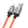 Baseus CoolPlay CAKW000507 kabel USB / Apple Lightning 2m / 2,4A oranžový