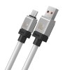 Baseus CoolPlay CAKW000702 kabel USB / USB-C / 2m / 100W bílý