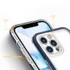 Clear Hybrid Armor Case pouzdro / kryt pro Apple iPhone 12 PRO, modrá