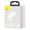 Baseus nabíječka CCSP020102 USB-C PD / 25W / bílá