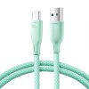 Joyroom SA34-AC6 kabel USB - USB-C / 1m / 100W / zelený