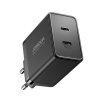 Joyroom JR-TCF09 nabíječka do sítě 2x USB-C PD / QC / AFC / FCP / 40W / černá