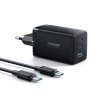 Joyroom TCG01 nabíječka GaN / 65W / USB + 2x USB-C PD + kabel USB-C PD 100W / 1,2m / černá
