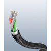 Ugreen 50942 USB kabel - USB-C / QC 3.0 / 2m / 3A / šedý