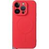MagSafe Silicone Case pouzdro / kryt pro Apple iPhone 15 PRO červená