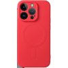 MagSafe Silicone Case pouzdro / kryt pro Apple iPhone 15 PRO MAX (6,7") červené