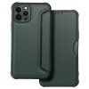 Knížkové pouzdro Smart RAZOR pro Apple iPhone 15 PRO, zelená
