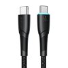 Joyroom SA32-CC3 kabel USB-C - USB-C PD / 1m / 60W / černý