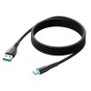 Joyroom SA32-AC3 kabel USB - USB-C / 1m / 3A / černý