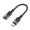 Hoco U107 adaptér USB-C (M) / Apple Lightning (F) / 10cm