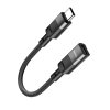 Hoco U107 adaptér USB-C (M) / Apple Lightning (F) / 10cm