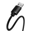Baseus AirJoy kabel USB 3.0 (F) / USB 3.0 (M) / prodlužovací / OTG -  5m / černý