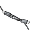 Acefast C1-03 kabel USB-C - USB-C / 1,2m / 60W (20V / 3A) šedý