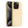METALLIC Soft Case pouzdro / kryt pro Apple iPhone 14 PRO (6,1") gold / zlatá