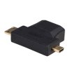 Akyga AK-AD-23 adaptér / redukce HDMI (F) / Mini HDMI (M) / Micro HDMI (M)