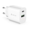 DEVIA SMART nabíječka USB-C PD 20W + USB 18W