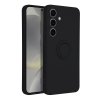 Silicone RING Case pouzdro 3v1 pro Samsung Galaxy S24 černé