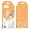 Hoco LS37 audio adaptér USB-C / 3,5mm jack / DAC čip / grey