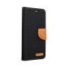 Knížkové pouzdro Smart Canvas pro Apple iPhone 15 PRO, černá