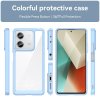 Outer Space case pouzdro / kryt pro Xiaomi RedMi NOTE 13 PRO 5G clear / blue